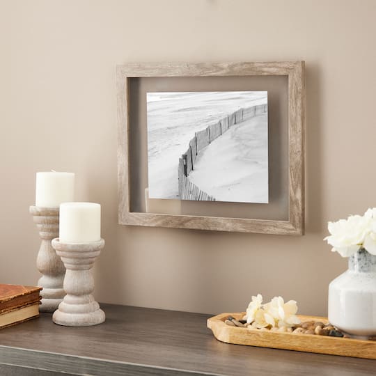 Gray Belmont Float Frame by Studio Décor®